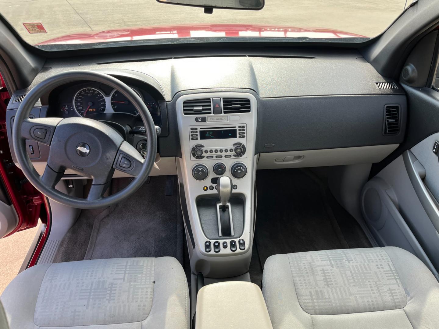 2006 red /TAN Chevrolet Equinox LS 2WD (2CNDL13F366) with an 3.4L V6 OHV 12V engine, 5-Speed Automatic transmission, located at 14700 Tomball Parkway 249, Houston, TX, 77086, (281) 444-2200, 29.928619, -95.504074 - Photo#10